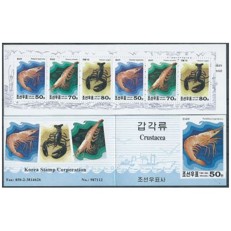 Korea N. - Nr 4238 - 40 1999r - Fauna Morska