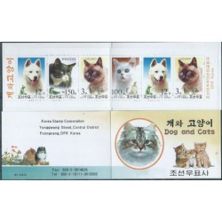 Korea N. - Nr 4586 - 89 MH 2004r - Psy -  Koty