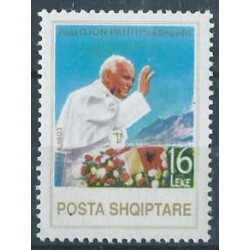 Albania - Chr 184 1993r - Papież