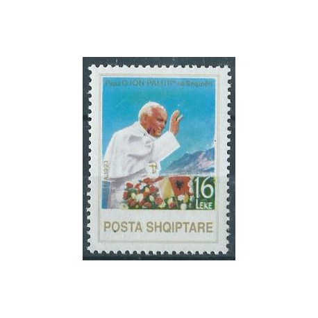 Albania - Chr 184 1993r - Papież