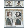 Albania - Nr 2806 - 07 Bl 129 2001r - Muzyka - Verdi