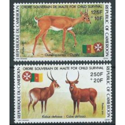 Kamerun - Nr 1175 - 76 1991r - Ssaki