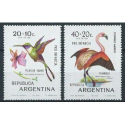 Argentyna - Nr 1055 - 56 1970r - Ptaki