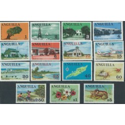 Anguilla - Nr 017 - 31 1967r - Fauna Morska - Latarnia