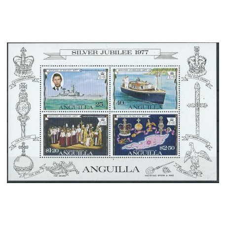 Anguilla - Bl 15 1977r - Marynistyka