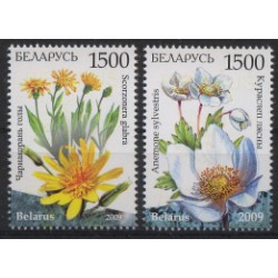Białoruś - Nr 769 - 70 2009r - Kwiaty
