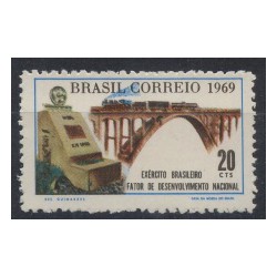 Brazylia - Nr 1226 1969r - Koleje