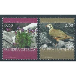 Bośnia i Hercegowina - Nr 110 - 11 2003r - Kwiaty -  Ptaki
