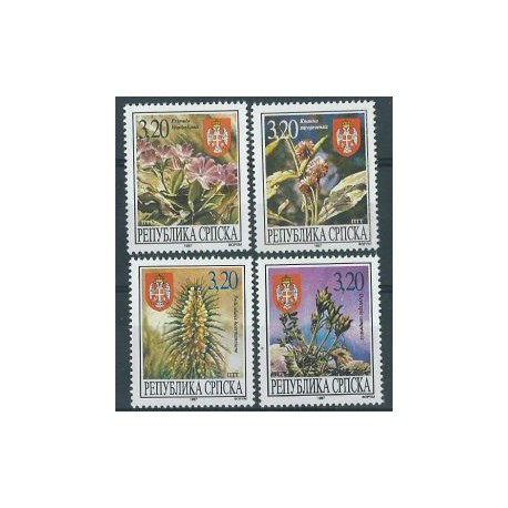 Bośnia i Hercegowina Serbska - Nr 056 - 59 1997r - Kwiaty