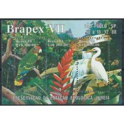 Brazylia - Bl 76 1988r - Ptaki