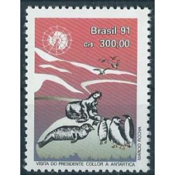 Brazylia - Nr 2402 1991r - Ptaki - Ssaki morskie
