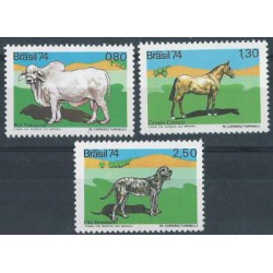 Brazylia - Nr 1459 - 61 1974r - Pies  -  Koń