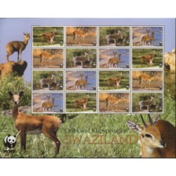 Swaziland - Nr 702 - 05 Klb2 001r - WWF - Ssaki