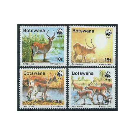 Botswana - Nr 431 - 34 1988r - WWF - Ssaki