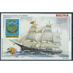 Boliwia - Bl 137 1984r - Marynistyka
