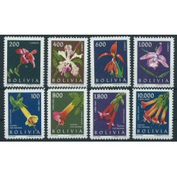 Boliwia - Nr 672 - 79 1962r - Kwiaty