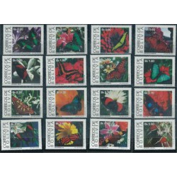Boliwia - Nr 1193 - 08 1993r - Motyle - Kwiaty