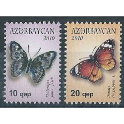 Azerbejdżan - Nr 785 - 86 2009r - Motyle