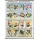 Madagaskar - Nr 1626 - 41 Klb1993r - Kwiaty - Grzyb - Warzywa