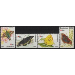Barbados - Nr 782 - 85 1991r - Motyle
