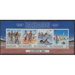 Barbados - Bl 23 1988r - Sport - Olimpiada