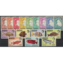 Barbuda - Nr 012 - 27 1958r - Ryby