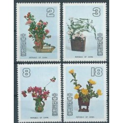 Tajwan - Nr 1453 - 56 1982r - Kwiaty