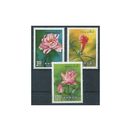 Tajwan - Nr 1810 - 12 1988r - Kwiaty
