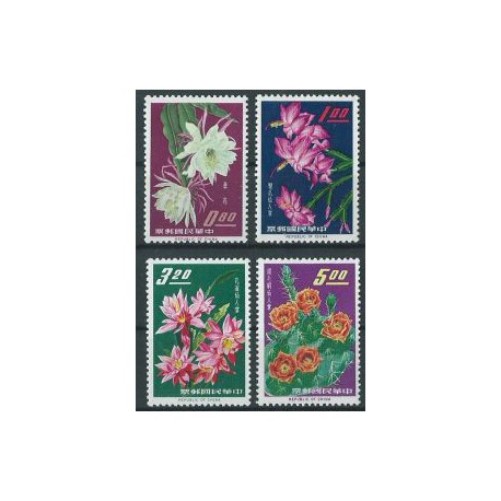 Tajwan - Nr 509 - 12 1964r - Kwiaty