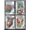 Burundi - Nr 1867 - 70 2004r - WWF - Ssaki
