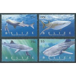 Belize - Nr 1279 - 82 2004r - Ryby -  Płetwonurek