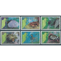 Belize - Nr 654 - 59 1982r - Fauna Morska  -  Ryby