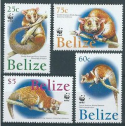 Belize - Nr 1285 - 88 2004r - WWF -  Ssaki