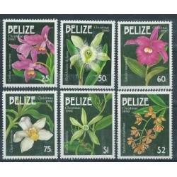 Belize - Nr 1056 - 61 1990r - Kwiaty -  Boże Narodzenie