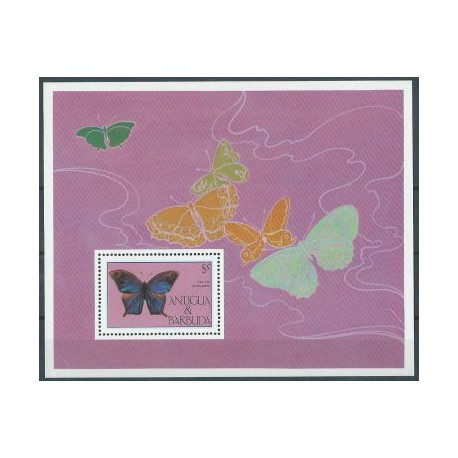 Antigua & Barbuda - Bl 92 1985r - Motyle