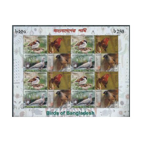 Bangladesz - Nr 1016 - 19 Klb 2010r  -  Ptaki