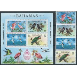 Bahama - Nr 370 - 73 Bl 11 1974r - Ptaki