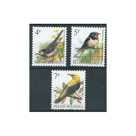 Belgia - Nr 2526 - 28 1992r - Ptaki