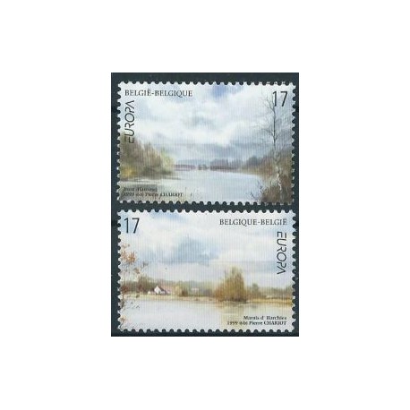 Belgia - Nr 2867 - 68 1999r - CEPT - Krajobrazy