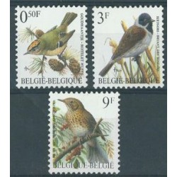 Belgia - Nr 2476 - 78 1991r - Ptak