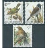 Belgia - Nr 2476 - 78 1991r - Ptaki