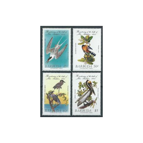 Barbuda - Nr 790 - 93 1985r - Ptaki