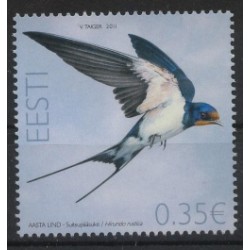 Estonia - Nr 693 2011r - Ptaki