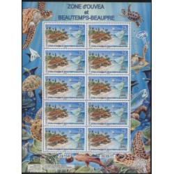 Nowa Kaledonia - Nr 1558 Klb 2011r - Fauna morska - Gady