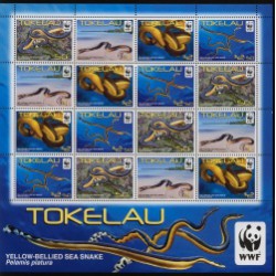 Tokelau - Nr 408 - 11 Klb2011r - WWF - Fauna morska - Gady