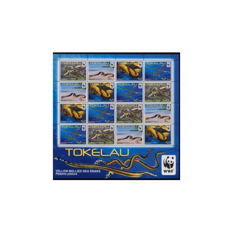 Tokelau - Nr 408 - 11 Klb2011r - WWF - Fauna morska - Gady
