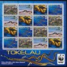 Tokelau - Nr 408 - 11 Klb 2011r - WWF - Fauna morska - Gady
