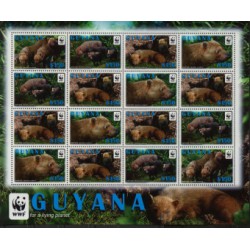 Guyana - Nr 8194 - 97 Klb D 2011r - WWF - Ssaki
