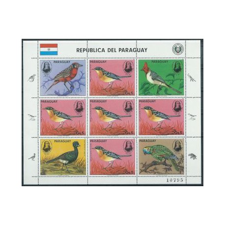 Paragwaj - Nr 3869 Klb 1985r - Ptaki