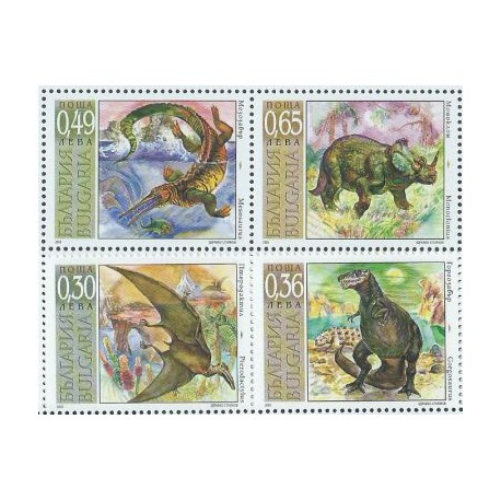Bułgaria - Nr 4596 - 99 2003r - Dinozaury